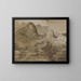 Rocher du château, Borrowdale - John Constable — ingelijst kunstwerk aan de muur