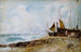 Landschap aan de kust bij Brighton - John Constable — weergave van het kunstwerk