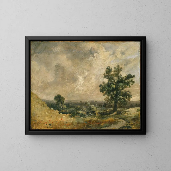 Landschap Engels - John Constable — ingelijst kunstwerk aan de muur