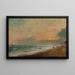 Strand van Hove - John Constable — ingelijst kunstwerk aan de muur