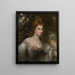 Portret van Elizabeth Lady Croft - John Constable — ingelijst kunstwerk aan de muur