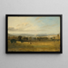 Esquisse de Leighton Hall Lancashire les collines du Lake District au-delà - John Constable — ingelijst kunstwerk aan de muur