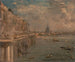 terras van Somerset House vanaf de Waterloo-brug - John Constable — weergave van het kunstwerk