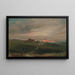 Stonehenge bij zonsondergang - John Constable — ingelijst kunstwerk aan de muur