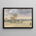 Landschap van Suffolk - John Constable — ingelijst kunstwerk aan de muur