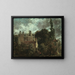 Het Bosje of het Huis van de Amiralen in Hampstead - John Constable — ingelijst kunstwerk aan de muur