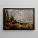 L'ouverture du pont de Waterloo - John Constable — framed artwork on a wall