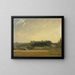 Vue vers le presbytère d'East Bergholt - John Constable — ingelijst kunstwerk aan de muur