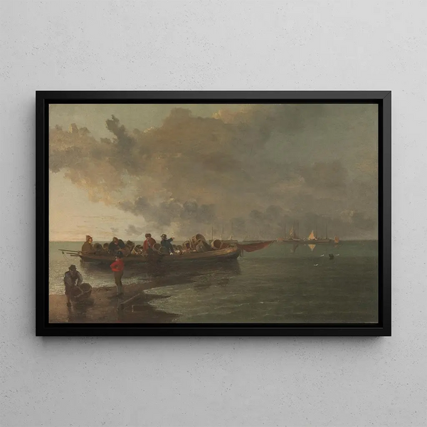 John Crome - A Barge with a Wounded Soldier.webp