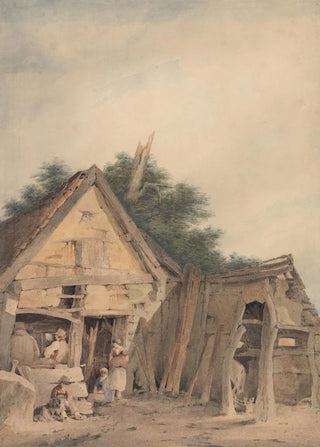John Crome - The Blacksmiths Shop Hingham.webp