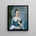 Susannah of Mary Bontecou - John Durand — ingelijst kunstwerk aan de muur