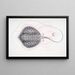 Trygon russellii, de Russell-rog - John Edward Gray — ingelijst kunstwerk aan de muur