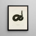 Crotalophorus Kirtlandii - John Edwards Holbrook — framed artwork on a wall
