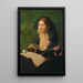 Julia Ward Howe - John Elliott — ingelijst kunstwerk aan de muur