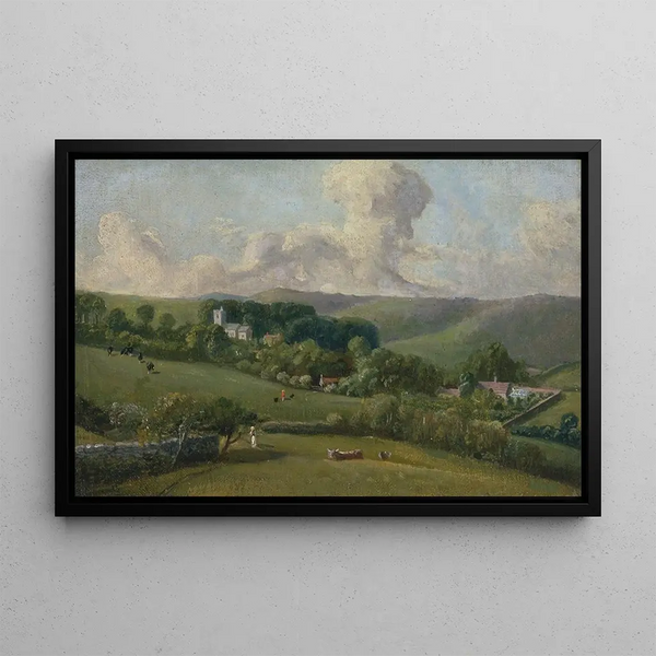 John Fisher Bishop of Salisbury - Osmington A View to the Village.webp