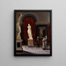 Binnenaanzicht van het Louvre - John Forssell — ingelijst kunstwerk aan de muur