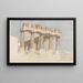 De oost- en zuidkant van het Parthenon - John Foster — ingelijst kunstwerk aan de muur