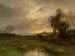 ondergaande zon - John Francis Murphy — weergave van het kunstwerk