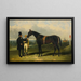 De vliegende Hollander - John Frederick Herring de Oudere — ingelijst kunstwerk aan de muur
