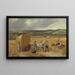 Oogst - John Frederick Herring l'Ancien — ingelijst kunstwerk aan de muur