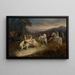 Mazeppa - John Frederick Herring l'Ancien — ingelijst kunstwerk aan de muur