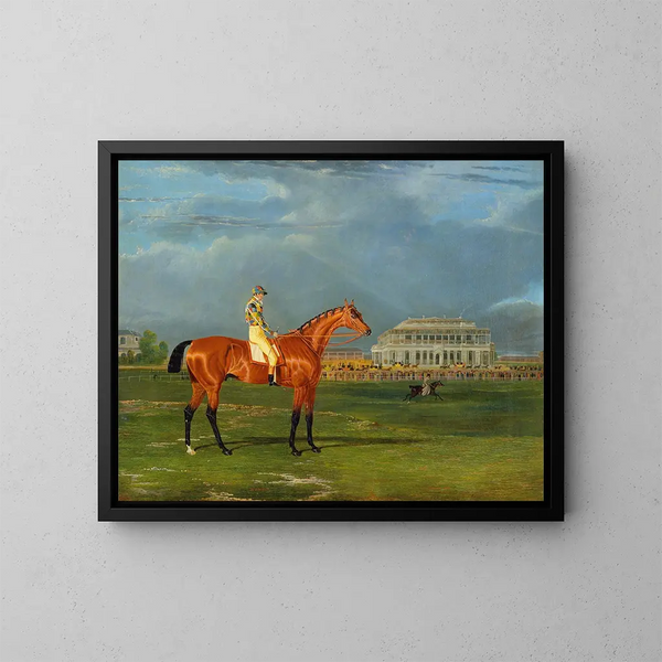 Memnon with William Scott - John Frederick Herring the Elder — framed artwork on a wall
