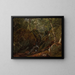 Waterval van de Catskills - John Frederick Kensett — ingelijst kunstwerk aan de muur