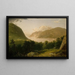 Rivierlandschap aan de Hudson - John Frederick Kensett — ingelijst kunstwerk aan de muur