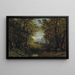 Landschap met figuren - John Frederick Kensett — ingelijst kunstwerk aan de muur