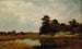Oktober in de moerassen - John Frederick Kensett — weergave van het kunstwerk