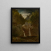 Rocky Pool Bash Bish Falls - John Frederick Kensett — ingelijst kunstwerk aan de muur