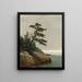 De oude dennenboom Darien Connecticut - John Frederick Kensett — ingelijst kunstwerk aan de muur