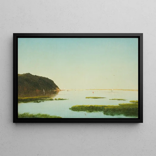John Frederick Kensett - View of the Shrewsbury River New Jersey.webp