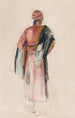 Un Bédouin - John Frederick Lewis — weergave van het kunstwerk