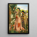 Lilium auratum - John Frederick Lewis — ingelijst kunstwerk aan de muur