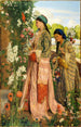 Lilium auratum - John Frederick Lewis — weergave van het kunstwerk