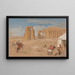 van het Ramesseum in Thebe - John Frederick Lewis — ingelijst kunstwerk aan de muur