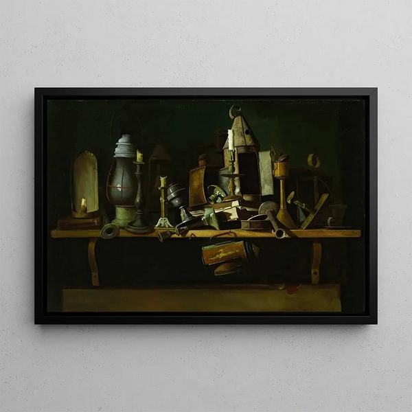 John Frederick Peto - Lights of Other Days.webp