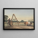 Le Checkoo ou Moulin à huile - John Gantz — framed artwork on a wall