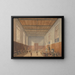 Het schoolgebouw van rugby - John Gendall — ingelijst kunstwerk aan de muur