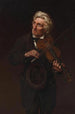 Un air joyeux et un cœur triste - John George Brown — weergave van het kunstwerk