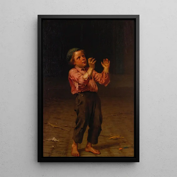 John George Brown - A Sure Catch.webp