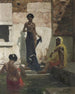 Aux Bains - John Gleich — weergave van het kunstwerk
