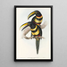 Une monographie des Ramphastidae ou familie des toucans Pl15 - John Gould — ingelijst kunstwerk aan de muur