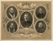 van de vooraanstaande geestelijken van de katholieke hiërarchie van de Verenigde Staten - John H Bufford's Sons — weergave van het kunstwerk
