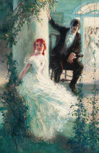 John Harmon Cassel - Young Couple Having a Casual Conversation.webp