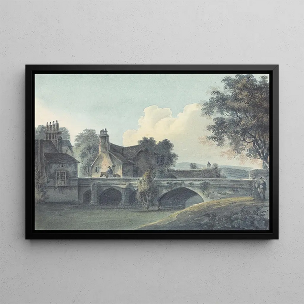 John Hassell - The Entrance to King Johns Palace Eltham Kent.webp