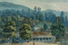 van de eetkamer en toneelbureaus in White Sulphur Springs - John Hazelhurst Boneval Latrobe — weergave van het kunstwerk