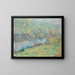 Ochtendmist - John Henry Twachtman — ingelijst kunstwerk aan de muur