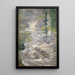 La source de l'arc-en-ciel - John Henry Twachtman — ingelijst kunstwerk aan de muur